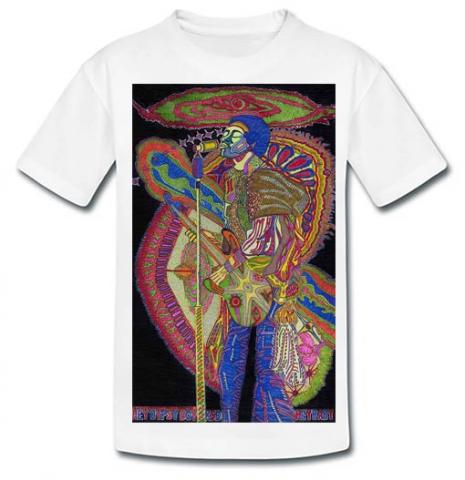 Art printed jimi hendrix t-shirts are in great demand for jimi hendrix fans.
